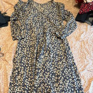 Rails Asymmetrical Midi Dress XS